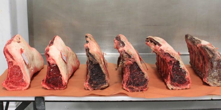 Maturação de carne