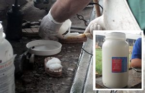 Preparo da massa acrílica