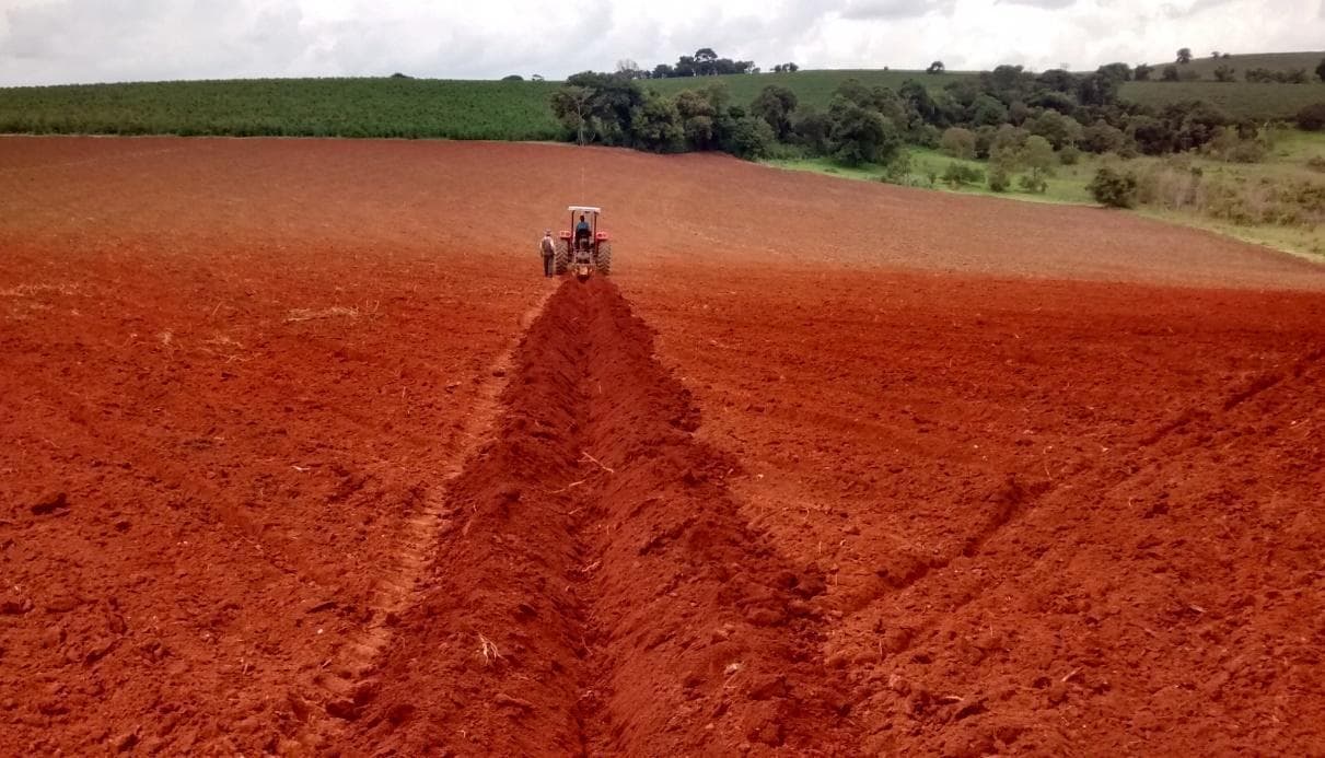 Preparo do sulco