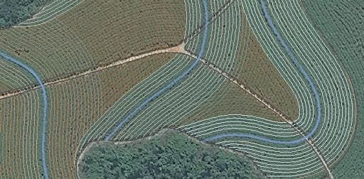 Faixas de tráfego de máquinas agrícolas