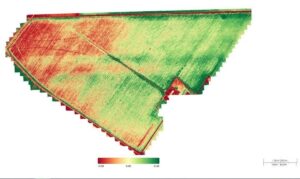 Informações agrícolas de um campo