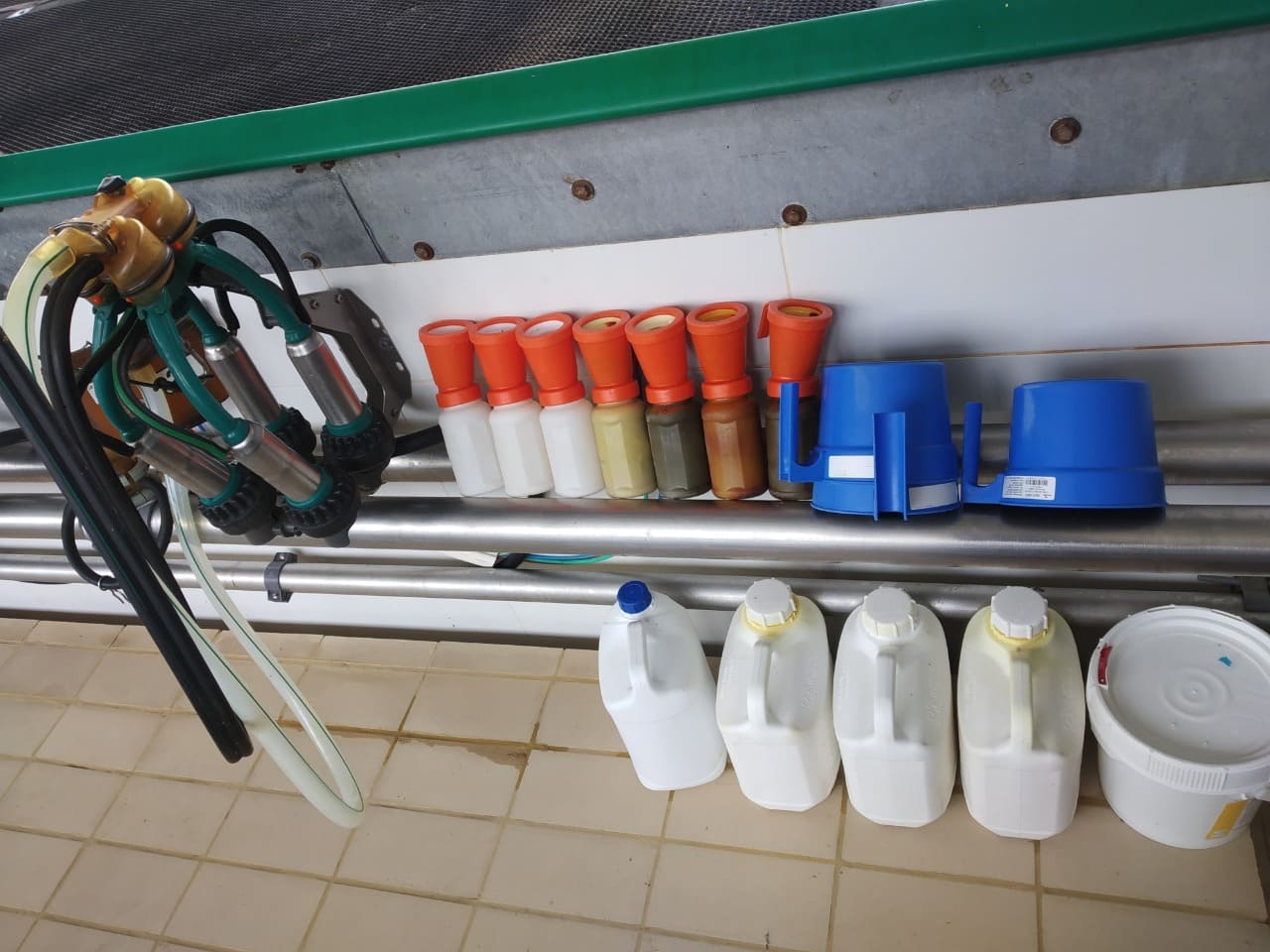 Equipamentos para ordenha